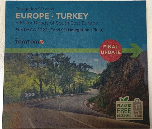FORD NAVIGATIONSSOFTWARE 2608628 MCA 2022 TomTom SDKarte Final Update