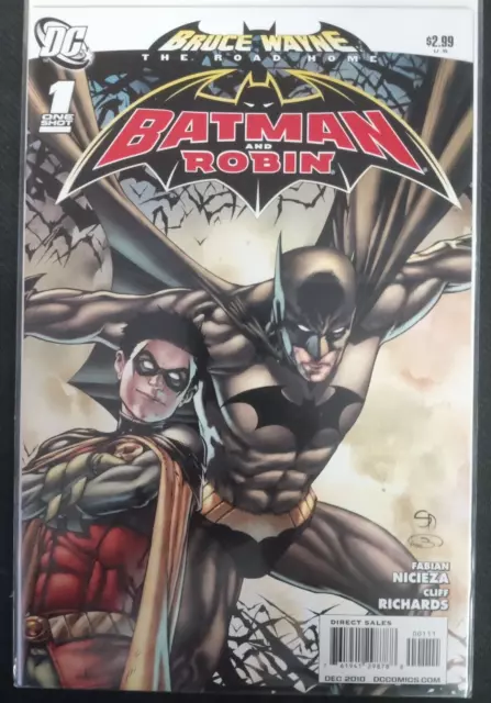 Bruce Wayne The Road Home Batman and Robin #1 ONE SHOT DC 2010 VF Comics