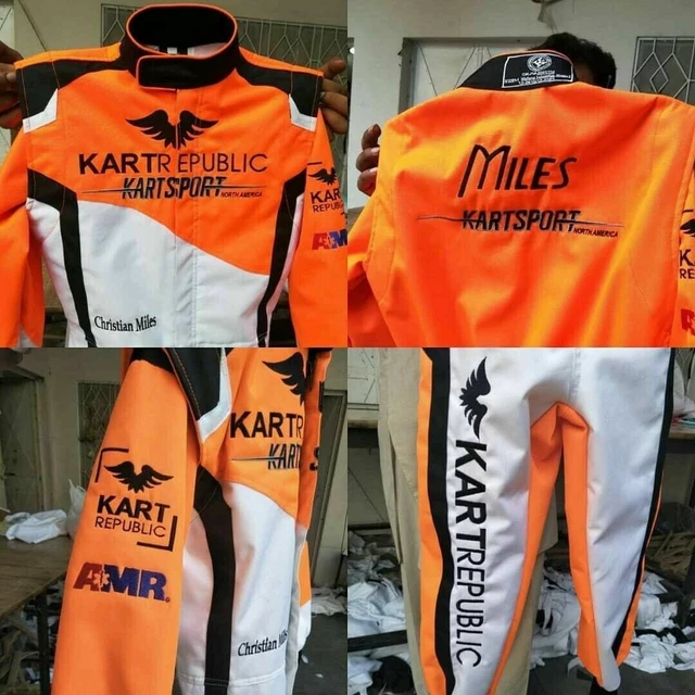 KART REPUBLIC GO Kart Race Suit Cik/Fia Level 2 Approved With Free Gift