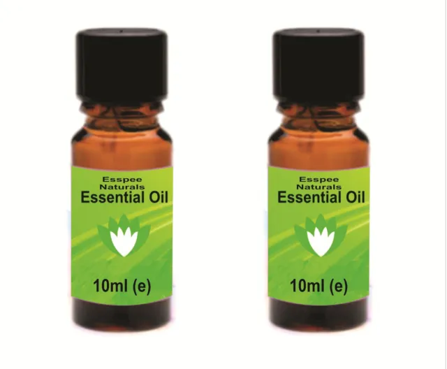 2 x 10ml  Peppermint Essential Oil 10ml - 100% Pure