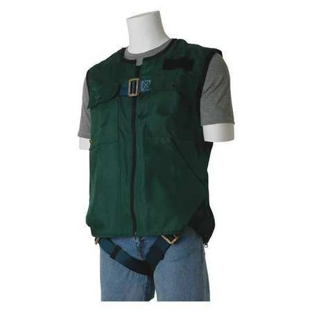GEMTOR 846377-4 Full Body Harness, Vest Style, XL
