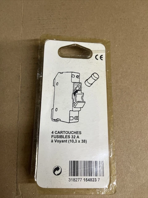 Legrand - Fusible Cartouche A Voyant 32 Amperes 10.3X38 Mm - Boite De 3 - 32A 2
