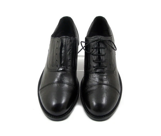 SCARPE UOMO CASUAL 45 Con e Senza Lacci Pelle Nero Francesine Uomo