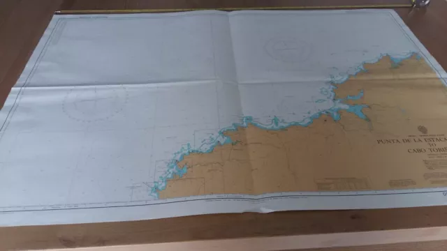 1987 Admiralty Nav. Map: 1111: Spain:punta De La Estaca De Bares- Cabo Torinana