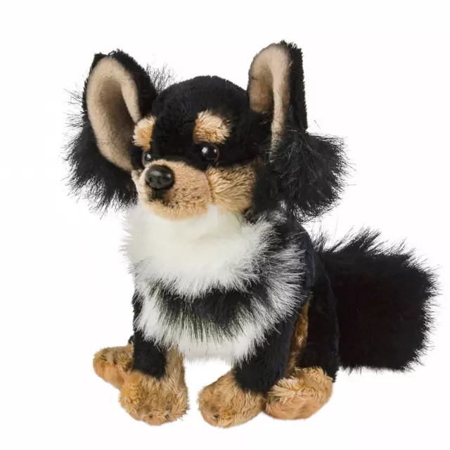 Kuscheltier Chihuahua 15 cm sitzend schwarz Hund