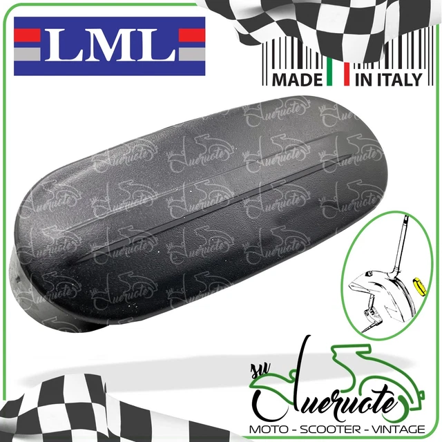 Coprimolleggio Piaggio Vespa Coprimozzo Forcella Piaggio Vespa 50-125 Primavera ET3 Dal 1980 - In Alluminio Nero Copriruota Vespa 50 Special - Foto 5