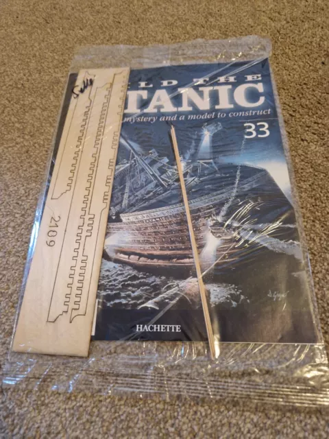 1/250 Hachette Build The Titanic Model Ship Issue 33 Inc Part Pictured