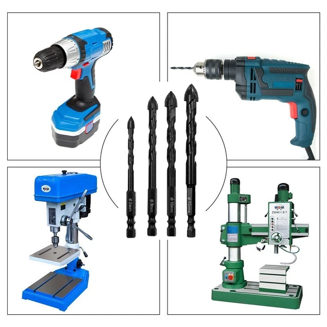 Versatile Triangle Drill Multi-function Vitrified Tiles 6mm All-ceramic Tiles