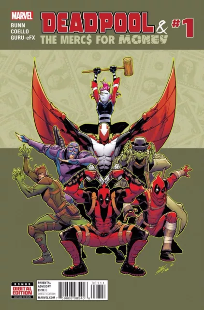 Deadpool and The Mercs for Money (2016) Vol.2 #   1 (9.4-NM) 2016