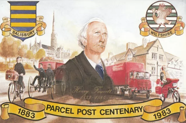 (49659*) Postcard Bath SWPR20 Parcel Post Centenary 1983