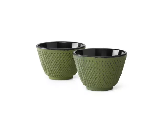 Taza de Té Cups Xilin 2er Set Hierro Fundido Verde