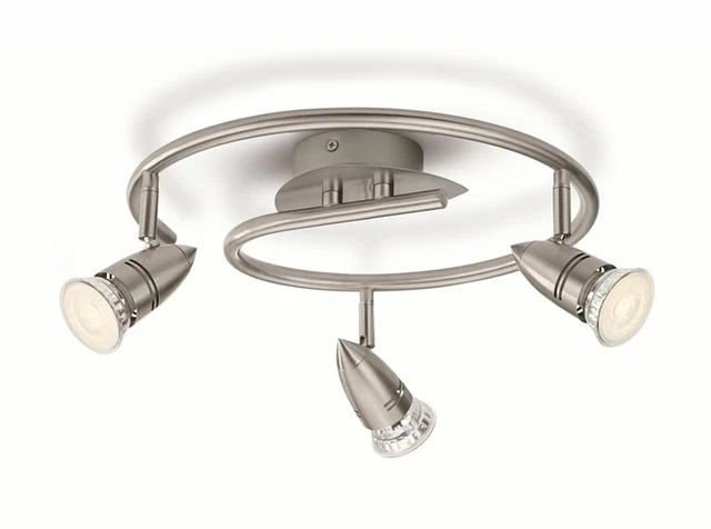 Philips MyLiving Comet Design Deckenleuchte GU10 3x3,5W schwenkbar 5494917PO