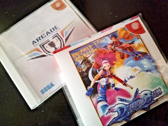 Dolphin Blue + Racing Legends Dreamcast CDI Combo