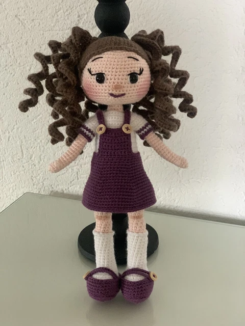Amigurumi Puppe Luxuspuppe Ca. 30 cm gehäkelt handarbeit