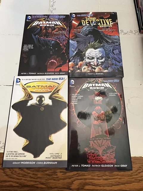 DC Comics Batman Detective Comics Robein Tpb/hc lot of 4 Nice condition!  lot 50