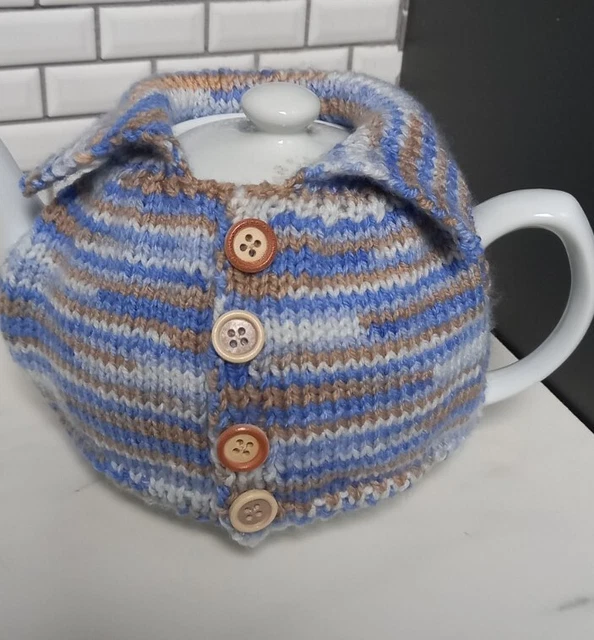 Accogliente Gilet/Cardigan Lavorato A Mano Medio-Grande Vaso