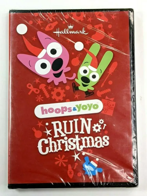 Hoops and Yoyo Ruin Christmas DVD And Piddles Too Hallmark NEW