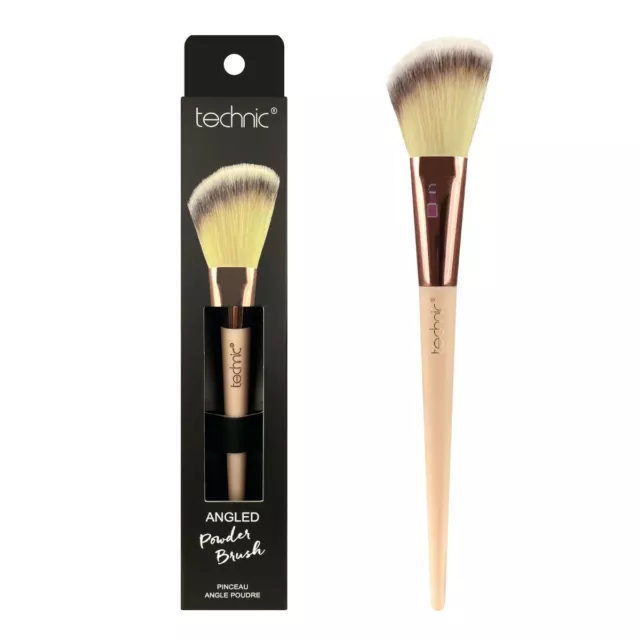 Technic Angled Powder Brush Contour Blusher Bronzer Makeup Slanted Brush