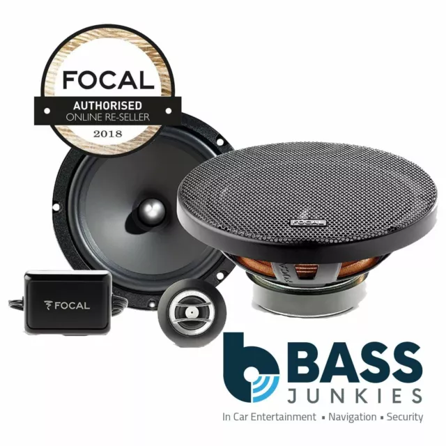 Focal RSE-165 Auditor 6.5" 17cm 240 Watts 2 Way Component Kit Car Door Speakers