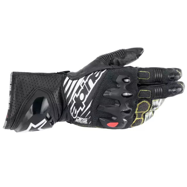 Alpinestars GP Tech V2 Motorcycle Gloves - Black/White