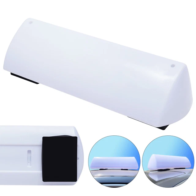 Taxi Cab Sign DIY LED Blank Roof Top Topper Car Super Bright Light 55CM 11W 12V
