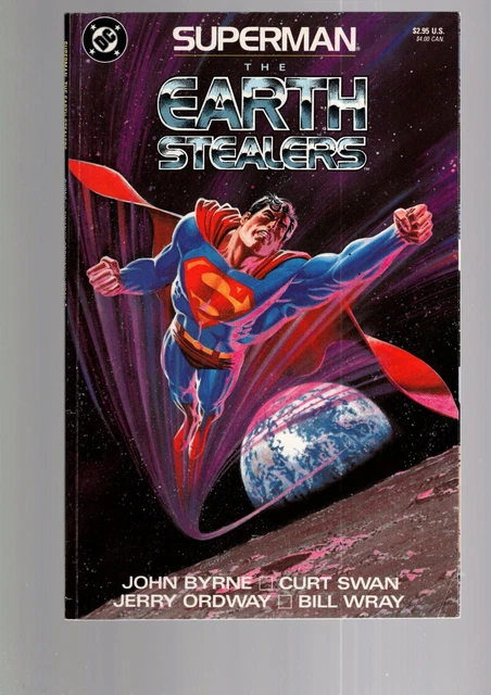 Superman - The Earth Stealers - John Byrne       Graphic Novel  - Dc
