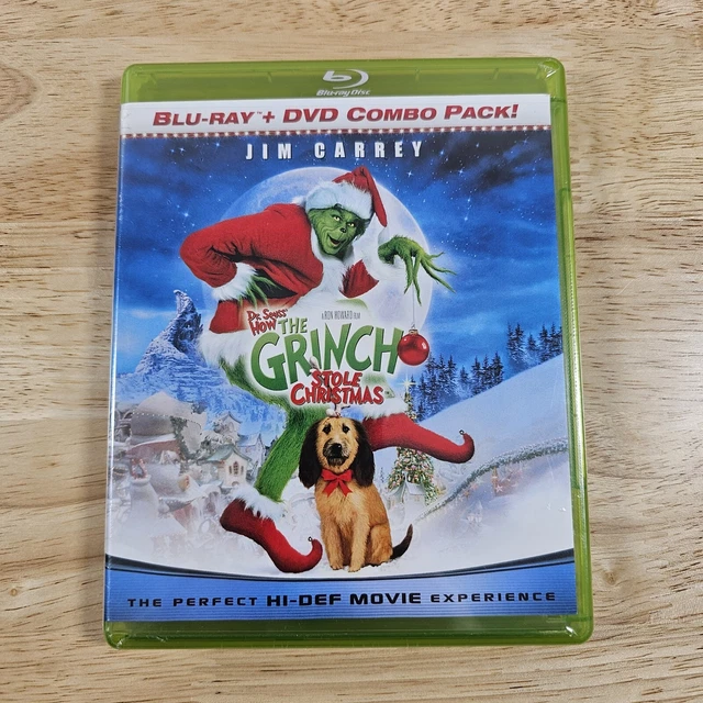 DR. SEUSS' HOW The Grinch Stole Christmas 2009 BluRay & DVD NEW SEALED
