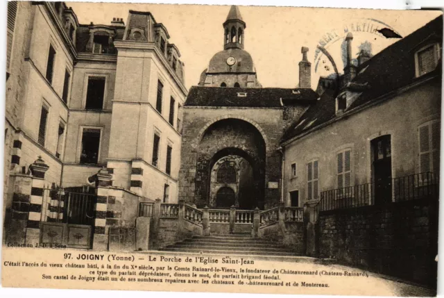 CPA Joigny Eglise St-Jean Porche (1184363)