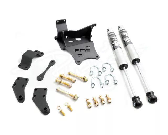 PMF 2005-2020 Ford F-250/350 Dual Steering Stabilizer Kit Fox 2.0 Dampeners