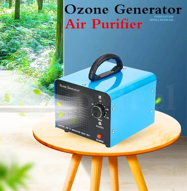 AU 100g/h Ozone Generator Ozonator Machine Air Purifier Clean Deodoriser Ionizer