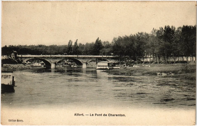 CPA Alfort Le Pont de Charenton FRANCE (1339104)