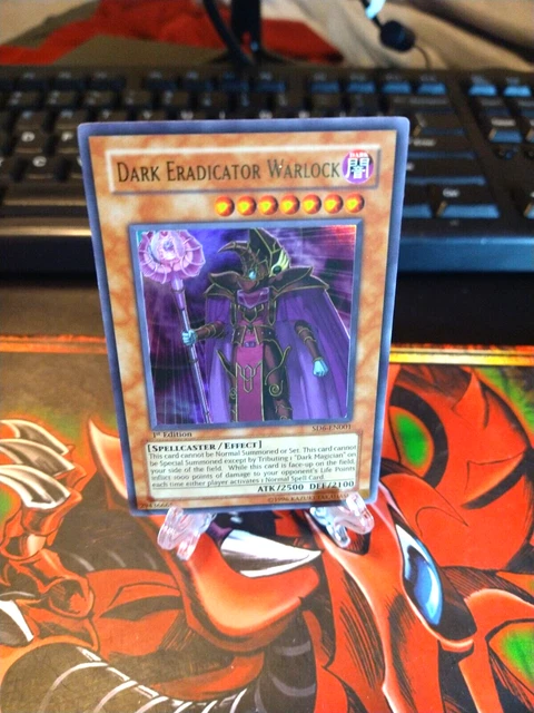 Dark Eradicator Warlock - SD6-EN001 - Ultra Rare - Unlimited Edition Yugioh