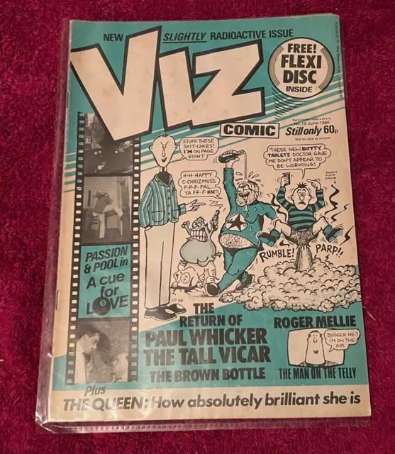 VIZ COMIC Magazine ISSUE No 18. 1986. Very Good Collectors Condition
