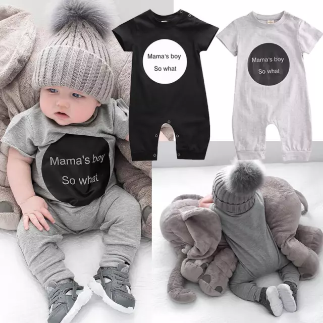 ROPA DE BEBE Recien Nacido 0 24 Meses Monos De Bebes Para Ninios Niños  Varon $19.24 - PicClick