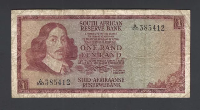South Africa One Rand 1966) P109