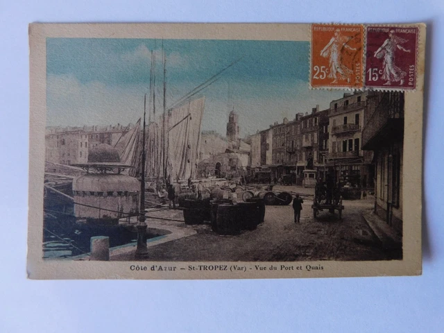 83 Var Carte Postale  Saint-Tropez N°50 Port Et Quais
