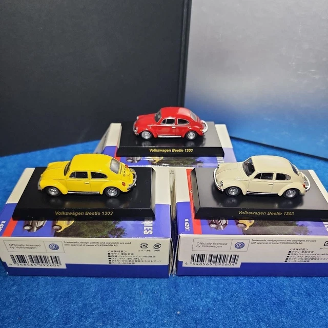 KYOSHO ESCALA 1/64 Volkswagen Beetle 1303 Diecast Modelo - Main Image