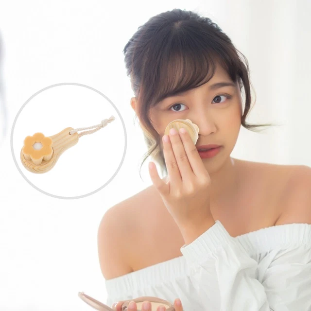 Cepillo de limpieza lavadora facial manual cepillo facial herramienta de exfoliante