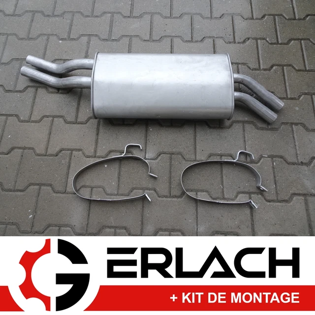 Silencieux Arrière Pour BMW X3 (E83) 3.0D 2004-2008 - Kit Complet De Montage - Neuf