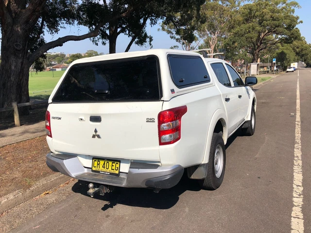 2018 Mitsubishi Triton Automatic Dual Cab Ute Canopy