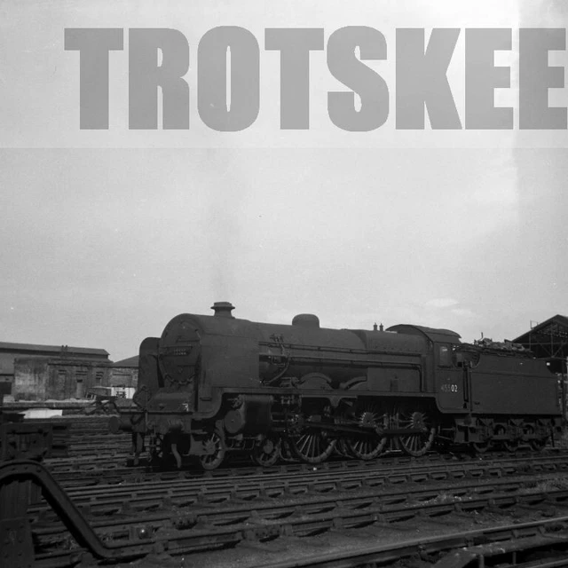 Larger Negative BR British Railways Steam Loco 45502 Patriot c1955