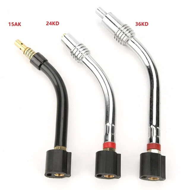 Copper Swan Neck for Binzel MIG Welding Torch 15AK/24KD/36KD Wear Resistance