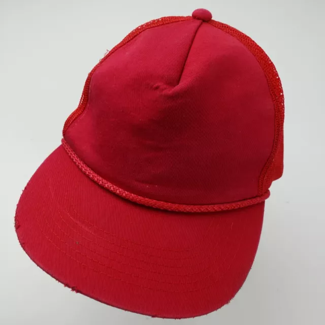 Vuoto Rosso Stile Camionista Sfera Cappello Snapback Baseball Ragazzi