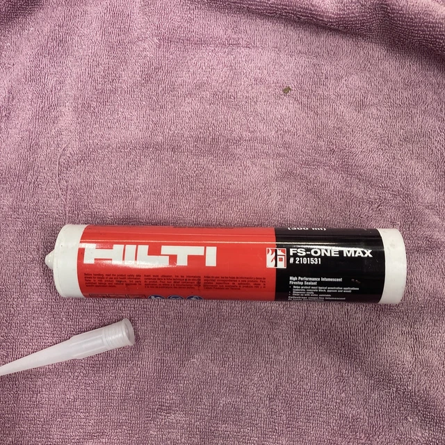 HILTI FSONE MAX 10.1fl oz Firestop Intumescent Sealant Red (2101531