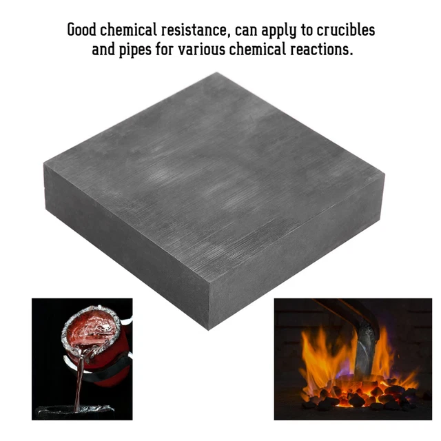 Graphite Block High Purity/Density/Tenacity Graphite Blanks Blocks Plates 4''