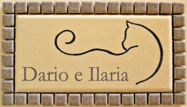 Targa Rettangolare In Ceramica X Case Vacanze O Ville - Foto 2