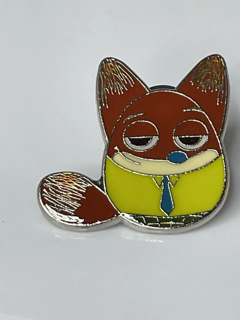 Disney Nick Wilde Zootopia Fox Judy Hopps WDW Parks Pin Trading
