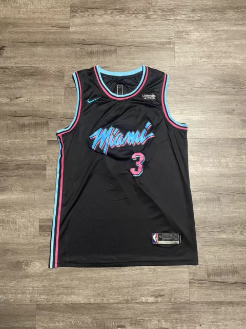 Mens Nike Miami Heat Miami vice city edition Dwayne wade jersey