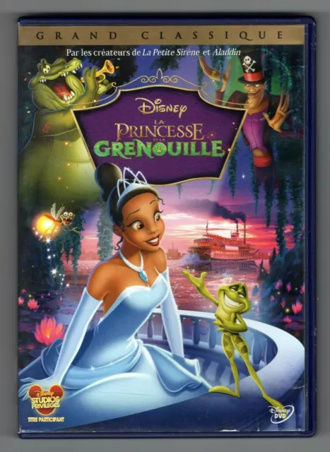 Dvd Walt Disney ★ La Princesse Grenouille - Losange Jaune N°98 ★ (Zone 2)
