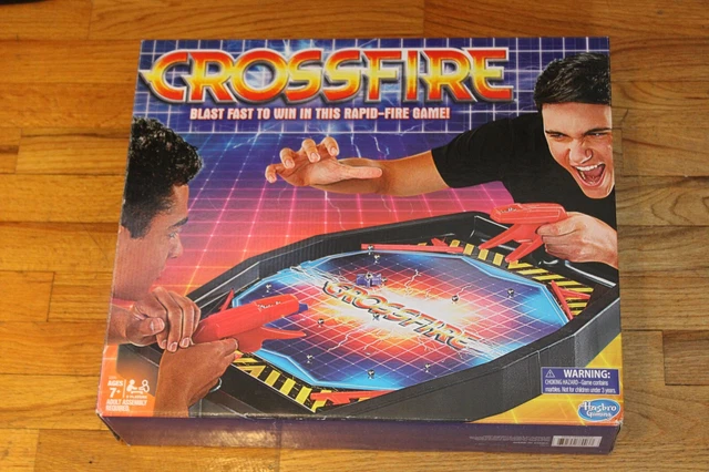 Hasbro CROSSFIRE Rapid Fire Marble Board Game 2016